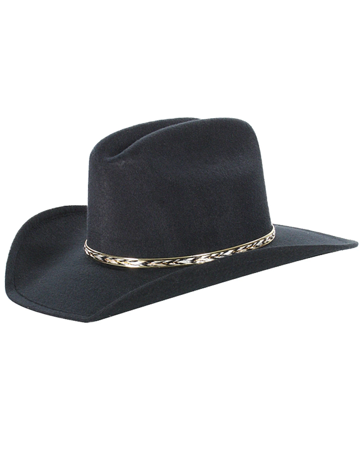Cody James Boys' Metal Band Cowboy Hat 1 Cody James Boys' Metal Band Cowboy Hat