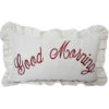 HiEnd Accents Good Morning Embroidered Pillow