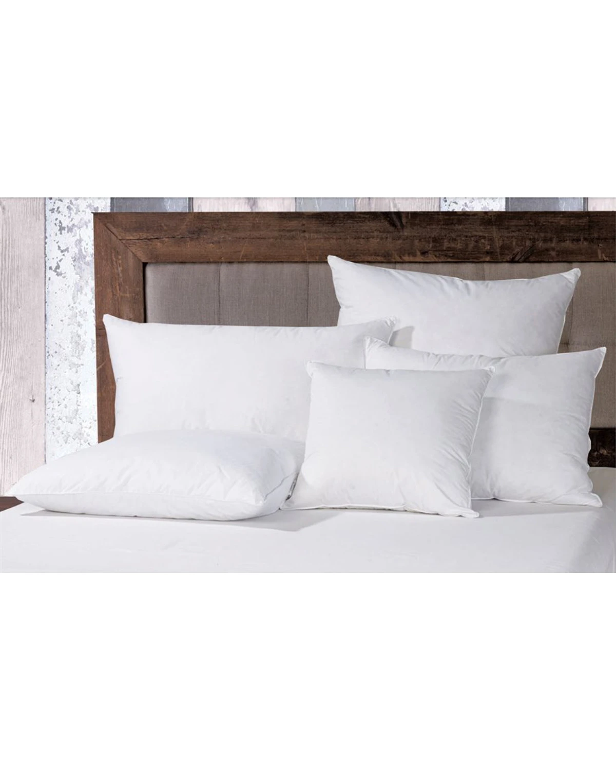 HiEnd Accents White Down Pillow Sham Inserts 1 HiEnd Accents White Down Pillow Sham Inserts