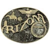 Montana Silversmiths Men's Arizona State Heritage Attitude Belt Buckle